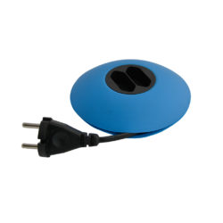 Cleverline CableDisk verlengsnoer blauw