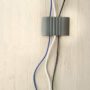 Cable station kabel organizer grijs vloer